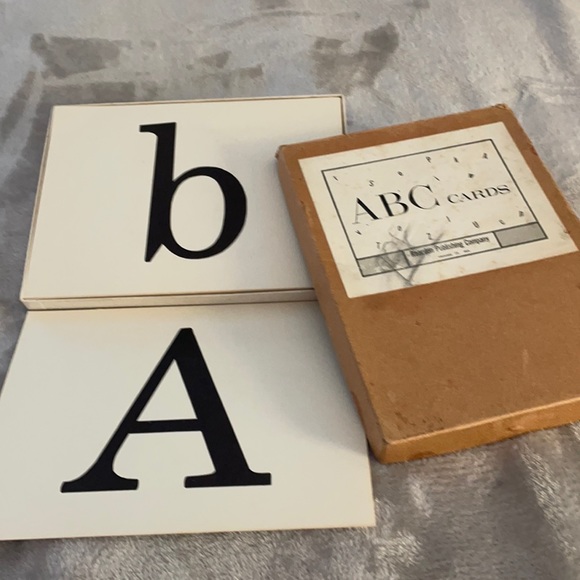 Vintage Educational ABC Cards - Picture 1 of 2